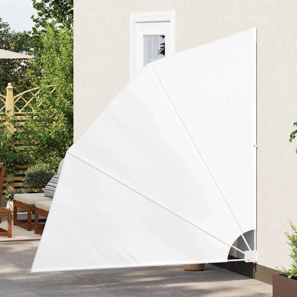 Schermo di Privacy per Balcone Bianco 210 x 210 cm Tessuto 42000939
