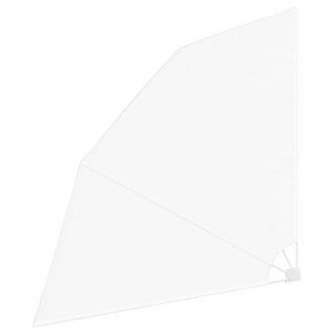 Schermo di Privacy per Balcone Bianco 210 x 210 cm Tessuto 42000939