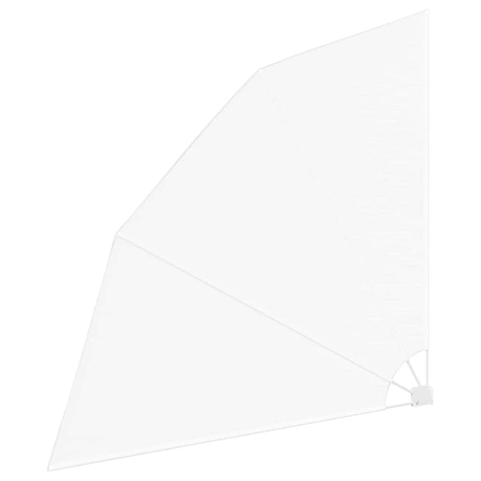 Schermo di Privacy per Balcone Bianco 210 x 210 cm Tessuto 42000939