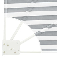 Schermo di Privacy per Balcone Antracite e bianco 210 x 210 cm 42000940