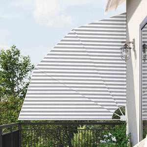 vidaXL Schermo di Privacy per Balcone Antracite e bianco 210 x 210 cm