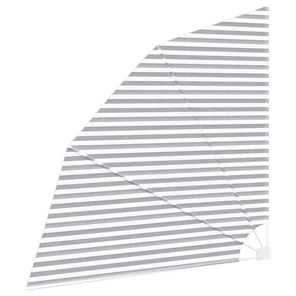 vidaXL Schermo di Privacy per Balcone Antracite e bianco 210 x 210 cm