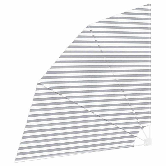 vidaXL Schermo di Privacy per Balcone Antracite e bianco 210 x 210 cm