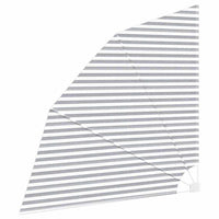 Schermo di Privacy per Balcone Antracite e bianco 210 x 210 cm 42000940