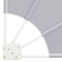 Schermo di Privacy per Balcone Grigio 115 x 115 cm Tessuto 42000941