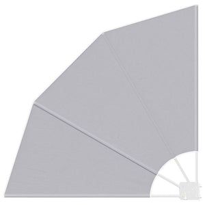 Schermo di Privacy per Balcone Grigio 115 x 115 cm Tessuto 42000941