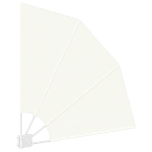 Schermo di Privacy per Balcone Crema 115 x 115 cm Tessuto 42000942