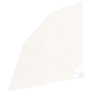 Schermo di Privacy per Balcone Crema 160 x 160 cm Tessuto 42000945