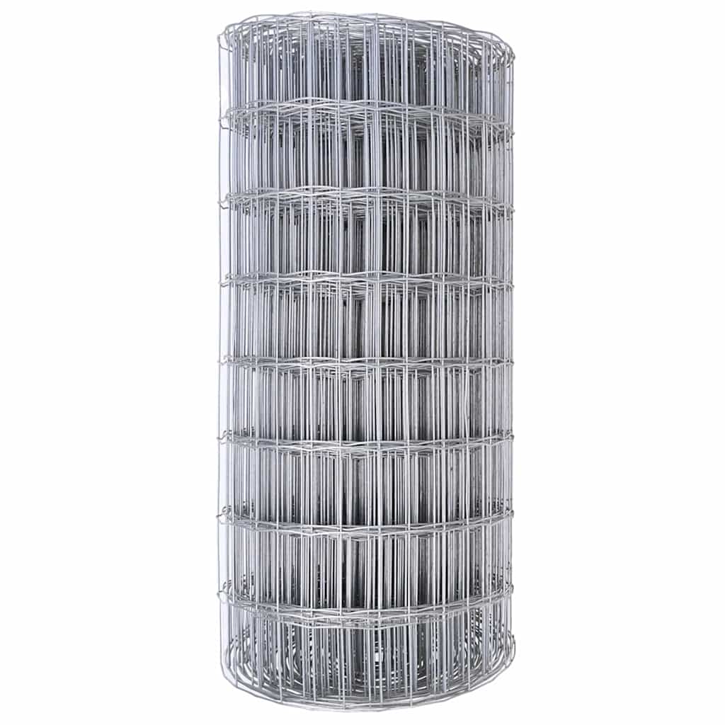 Recinzione Euro Argento 0.6 x 25 m Acciaio zincato a caldo 42004747