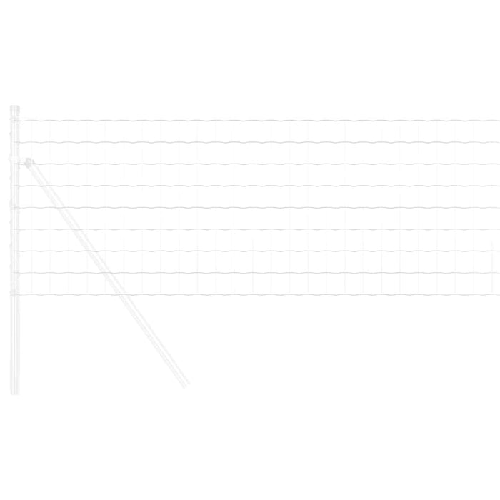 Recinzione Euro Argento 0.6 x 25 m Acciaio zincato a caldo 42004747