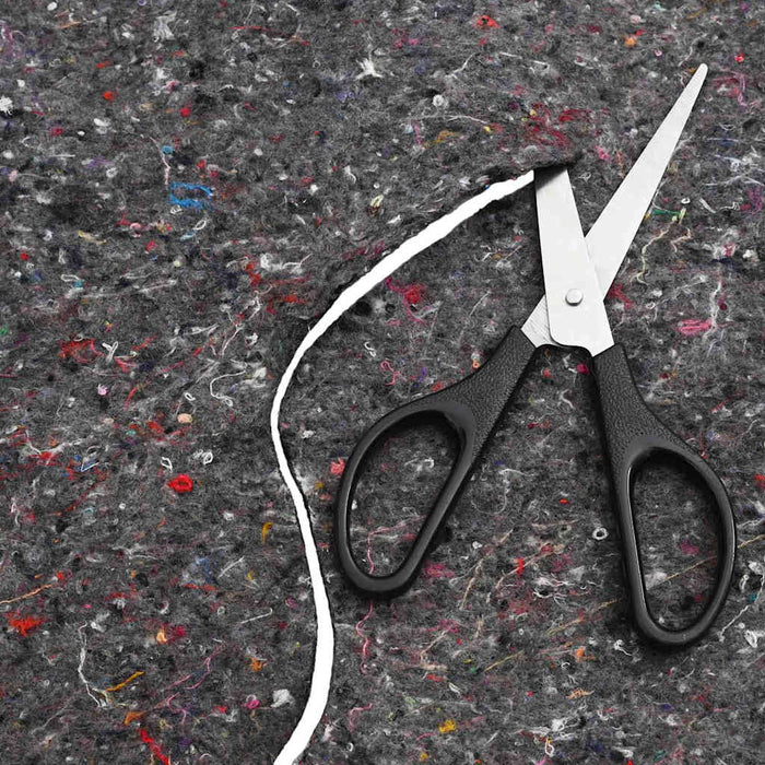 Pile per piscina Grigio 1 x 10 m Poliestere e cotone 4013439