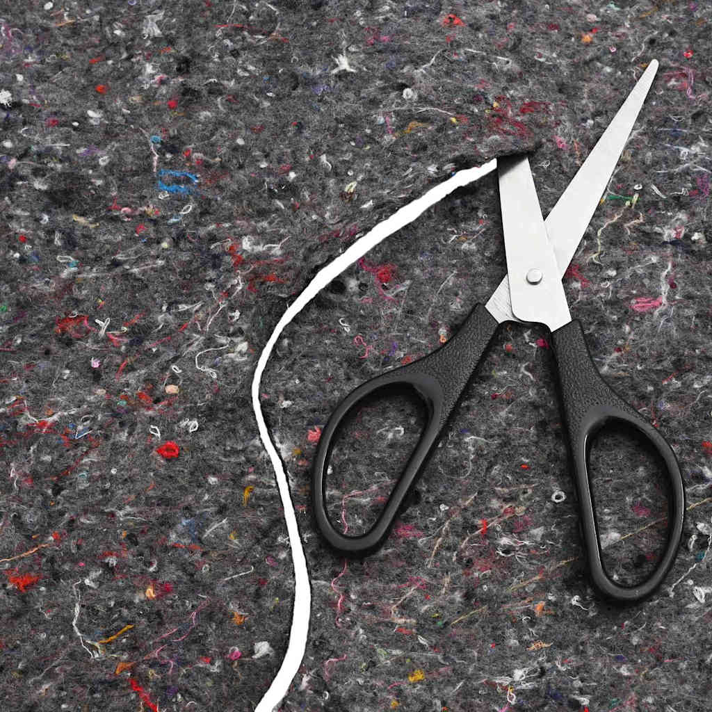 Pile per piscina Grigio 1 x 50 m Poliestere e cotone 4013441