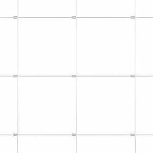 Recinzione da campo Grigio 1.5 x 10 m Acciaio 42005791