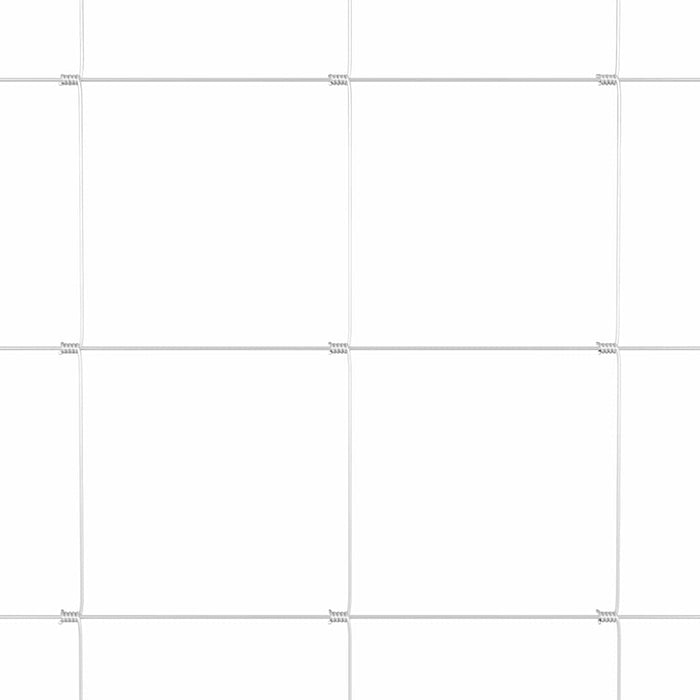 Recinzione da campo Grigio 1.5 x 10 m Acciaio 42005791