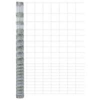 Recinzione da campo Grigio 1.6 x 10 m Acciaio 42005797