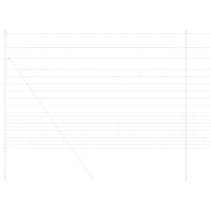 Recinzione da campo Grigio 1.6 x 10 m Acciaio 42005797