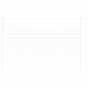 Recinzione da campo Argento 25 x 1,2 m Acciaio zincato 42005812