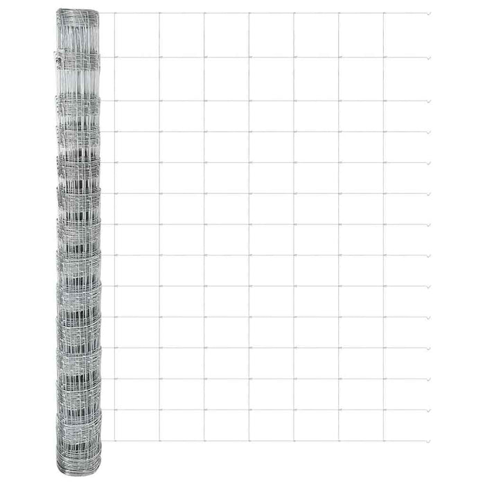 Recinzione da campo Argento 25 x 1.4 m Acciaio zincato 42005817