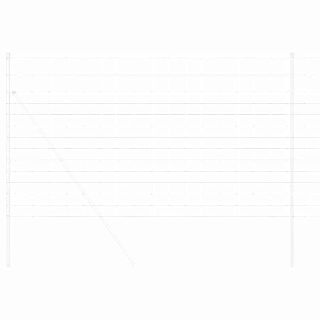 Recinzione da campo Argento 25 x 1.4 m Acciaio zincato 42005817