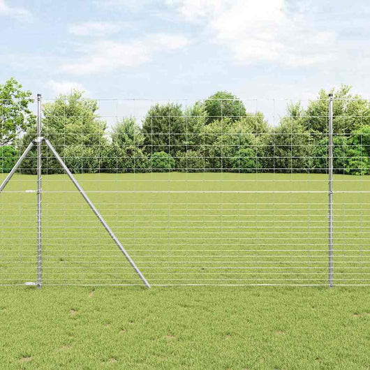 Recinzione da campo Argento 25 x 1.6 m Acciaio zincato 42005827