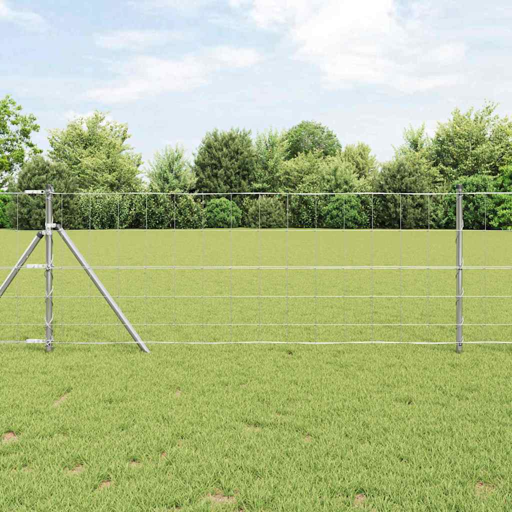 Recinzione da campo Argento 50 x 0.8 m Acciaio zincato 42005829