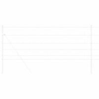 Recinzione da campo Argento 50 x 0.8 m Acciaio zincato 42005829