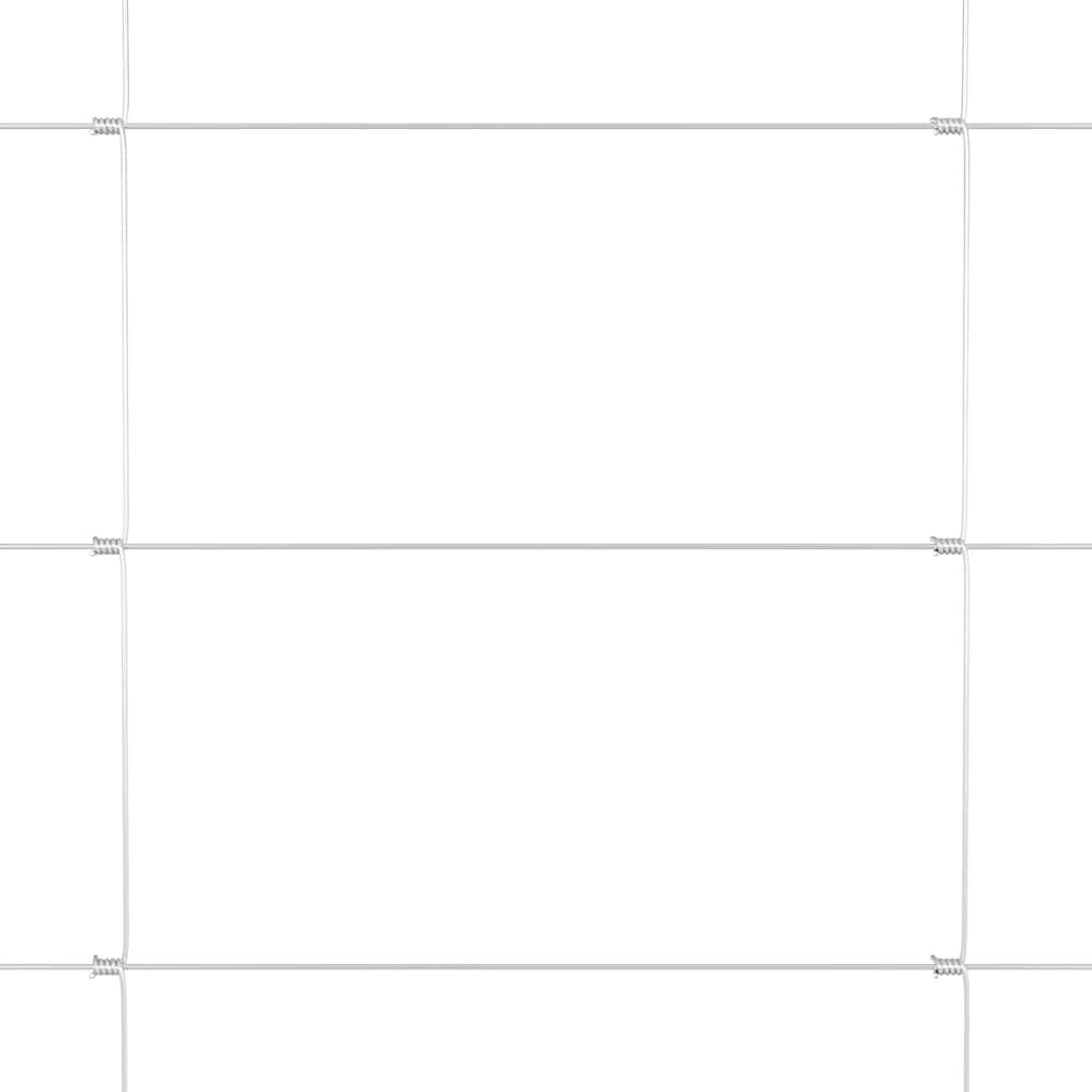 Recinzione da campo Argento 50 x 1.2 m Acciaio zincato 42005838