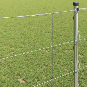 Recinzione da campo Argento 50 x 1.2 m Acciaio zincato 42005838