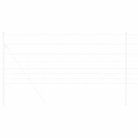 Recinzione da campo Argento 100 x 1 m Acciaio zincato 42005862