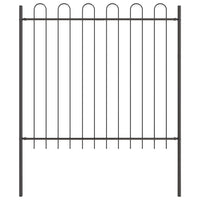 Recinzione per Giardino Grigio 1.7 x 1.5 m 42003877