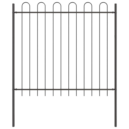 Recinzione per Giardino Grigio 1.7 x 1.5 m 42003877