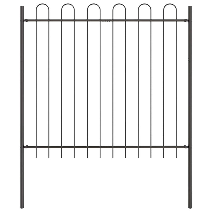 Recinzione per Giardino Grigio 1.7 x 1.5 m 42003877