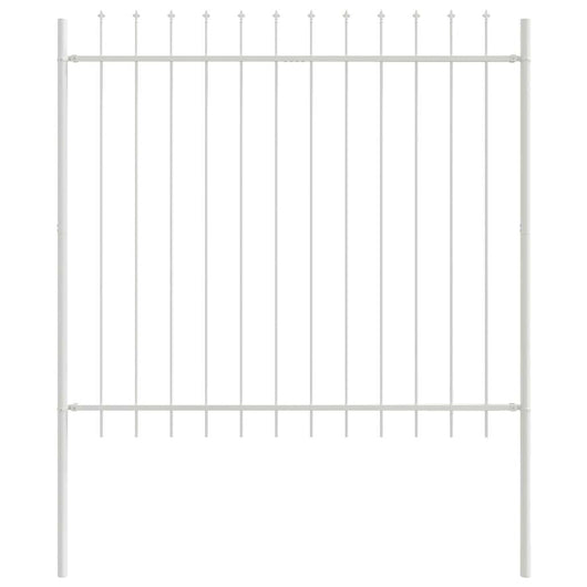 Recinzione per Giardino Bianco 1.7 x 1.5 m 42003882