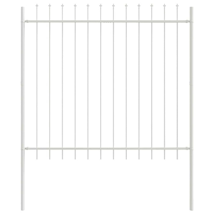 Recinzione per Giardino Bianco 1.7 x 1.5 m 42003882