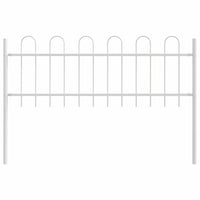 Recinzione per Giardino Bianco 1.7 x 0.6 m 42003883