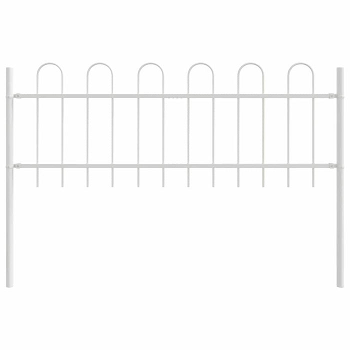 Recinzione per Giardino Bianco 1.7 x 0.6 m 42003883