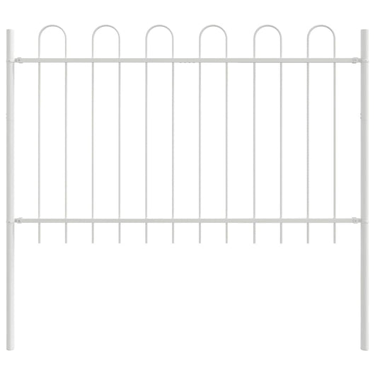 Recinzione per Giardino Bianco 1.7 x 1.2 m 42003886