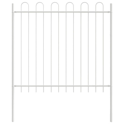 Recinzione per Giardino Bianco 1.7 x 1.5 m 42003887