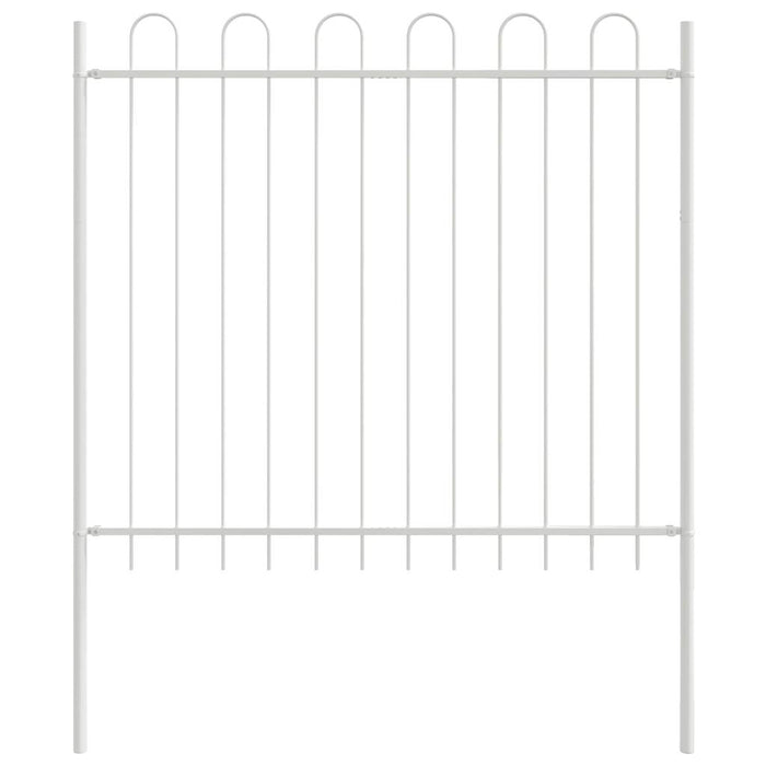 Recinzione per Giardino Bianco 1.7 x 1.5 m 42003887