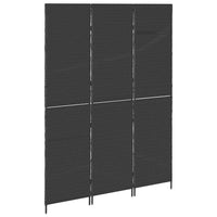 Divider per stanze Nero 146 x 180 cm polyrattan 42003668