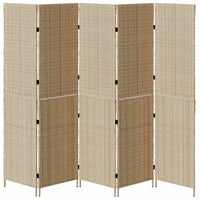 Divider per stanze Beige 242 x 180 cm polyrattan 42003676