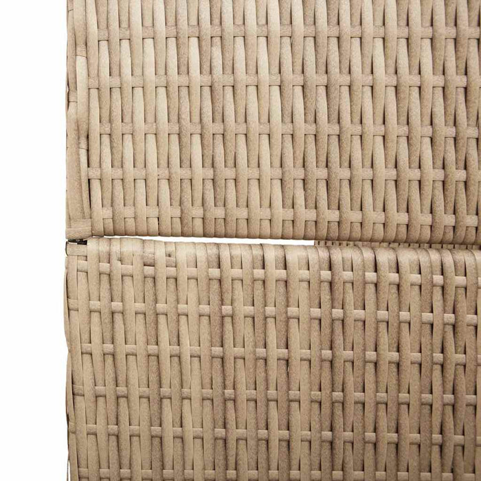 Divider per stanze Beige 292 x 180 cm polyrattan 42003677