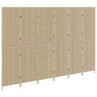 Divider per stanze Beige 292 x 180 cm polyrattan 42003677