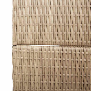 Divider per stanze Beige 146 x 200 cm polyrattan 42003678