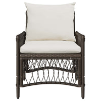 Sedia da Giardino Marrone 60 x 70 x 78cm polyrattan 42006218