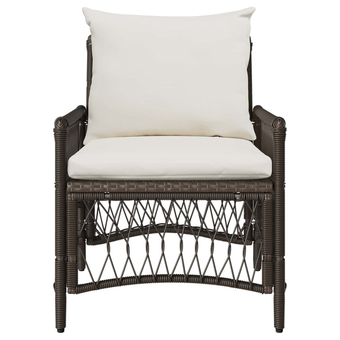 Sedia da Giardino Marrone 60 x 70 x 78cm polyrattan 42006218