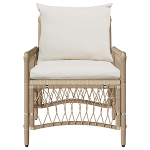 Sedia da Giardino Beige 60 x 70 x 78cm polyrattan 42006221