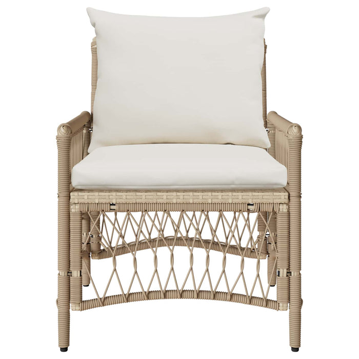 Sedia da Giardino Beige 60 x 70 x 78cm polyrattan 42006221