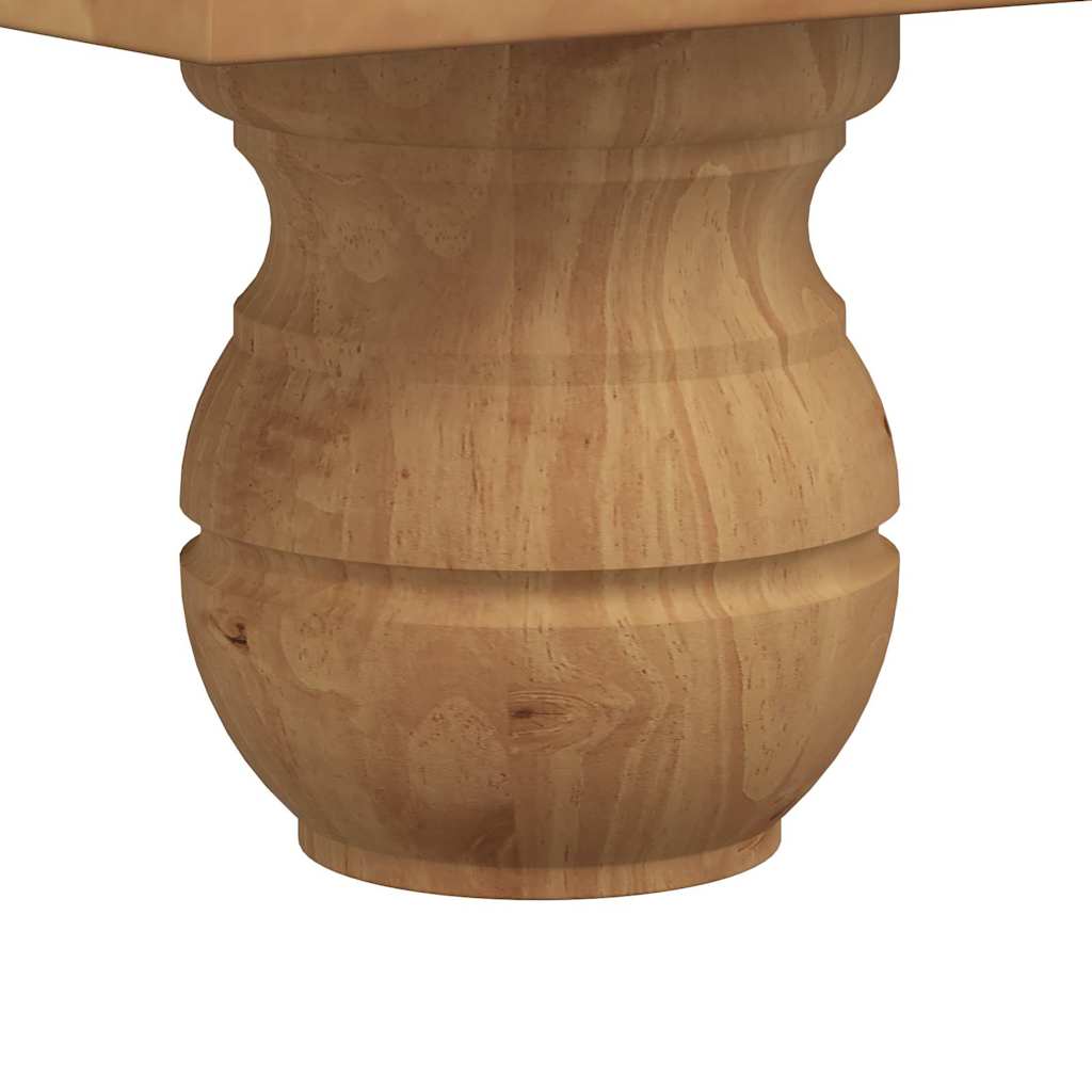 Panchina di Stoccaggio per Ingresso  ASKIM Bianca 100x39x62 cm Legno Massello Pino 4105441