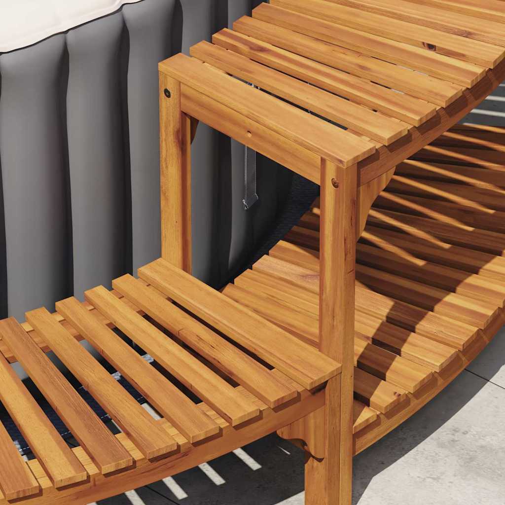 Recinzione Surround per Vasca Idromassaggio Rotonda Ø255 cm 3334766